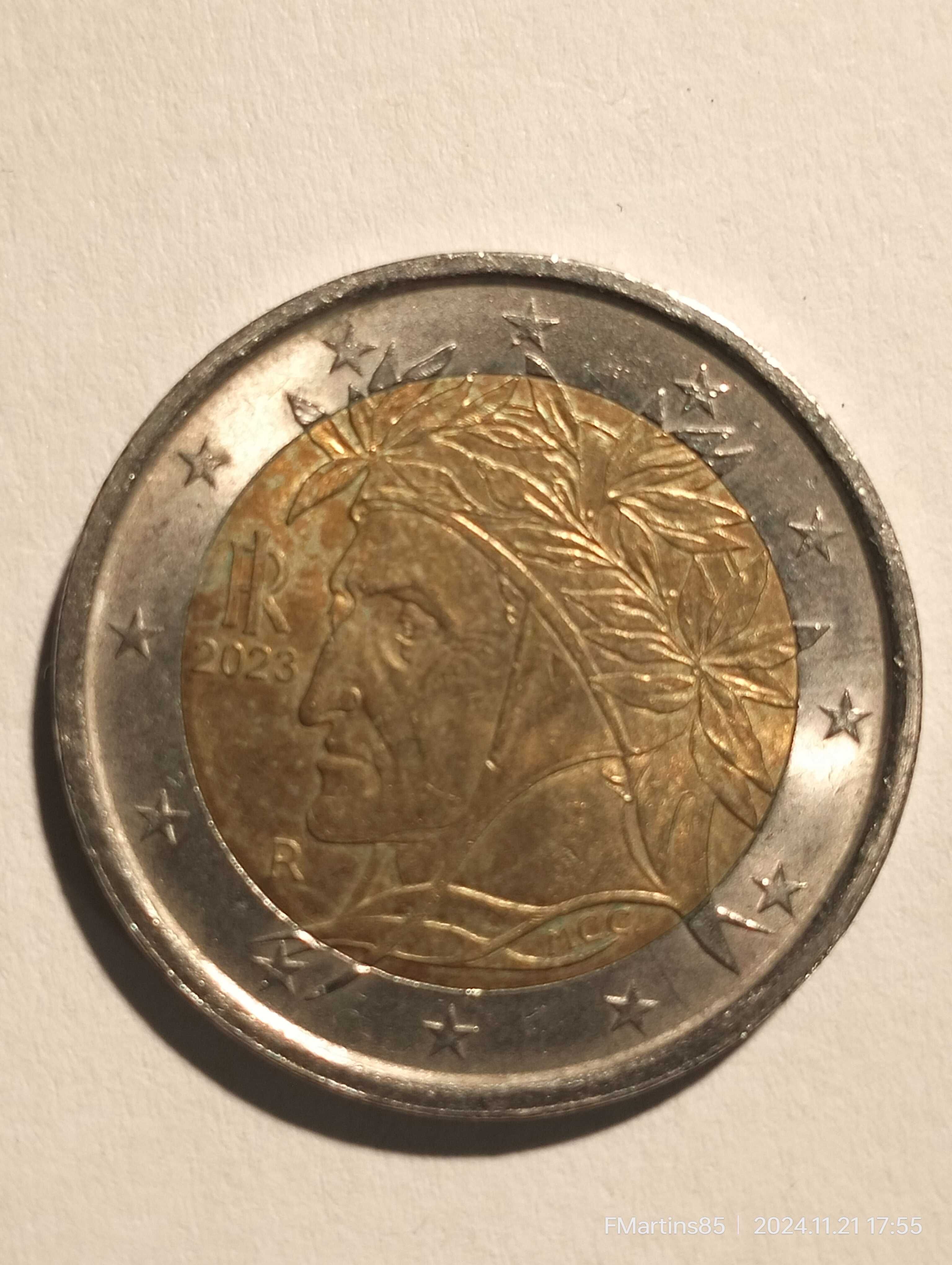 Moeda Comemorativas de 2 euros