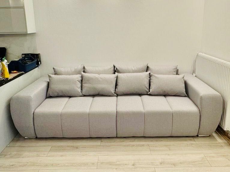 Nowa sofa szara, nieużywana