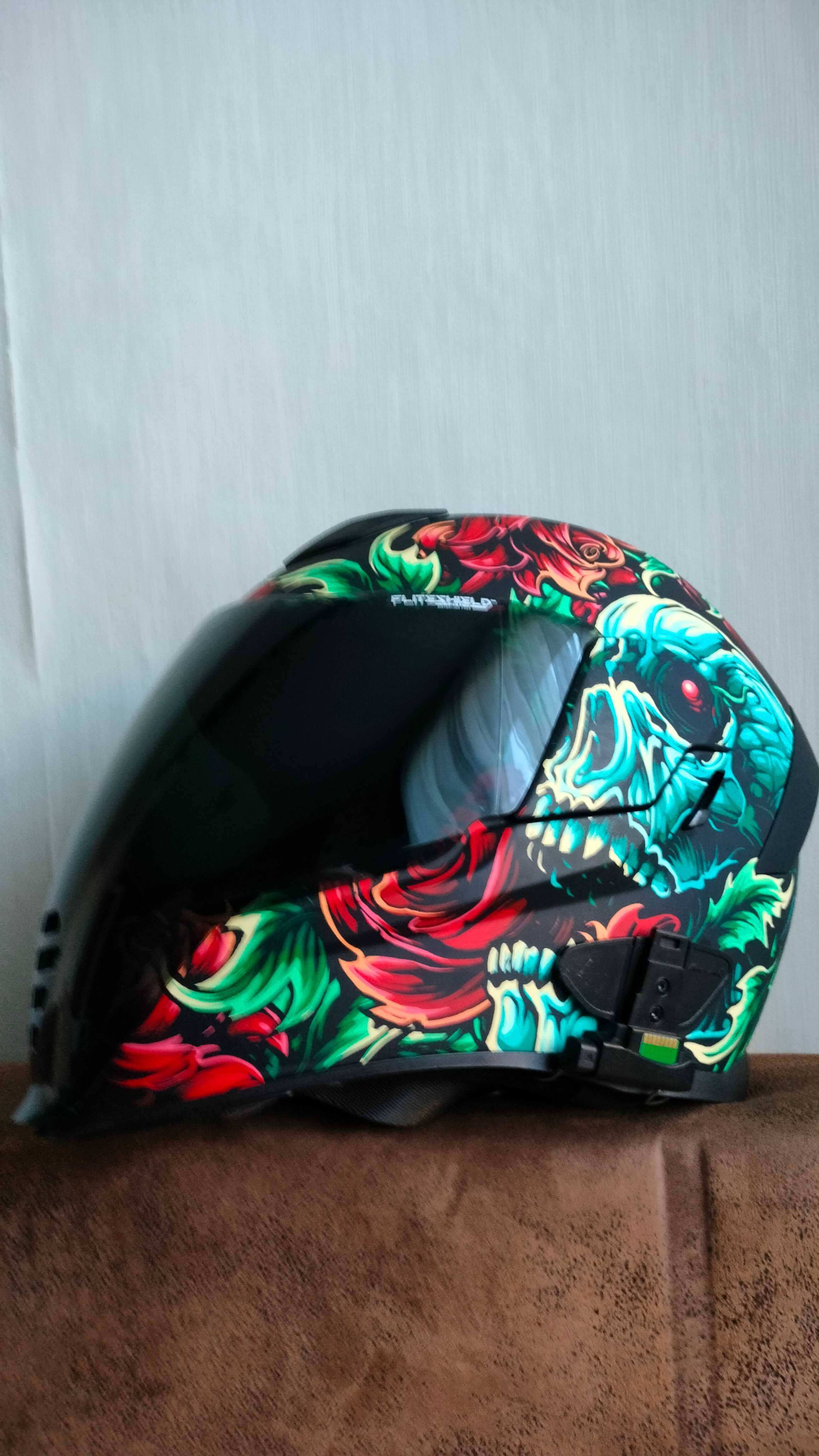 Kask motocyklowy ICON Airflite Omnicrux MIPS / L + szybka lustro