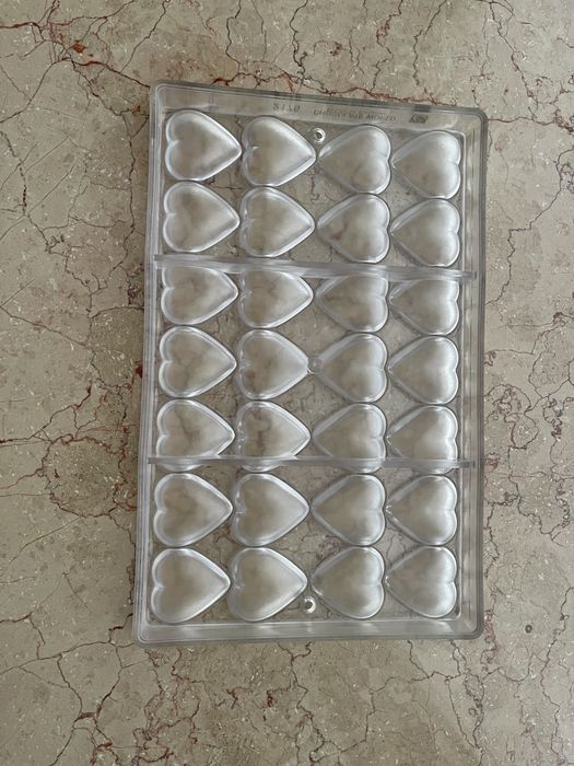 Форма для шоколаду шоколадних цукерок Серце Chocolate World 2175 cw