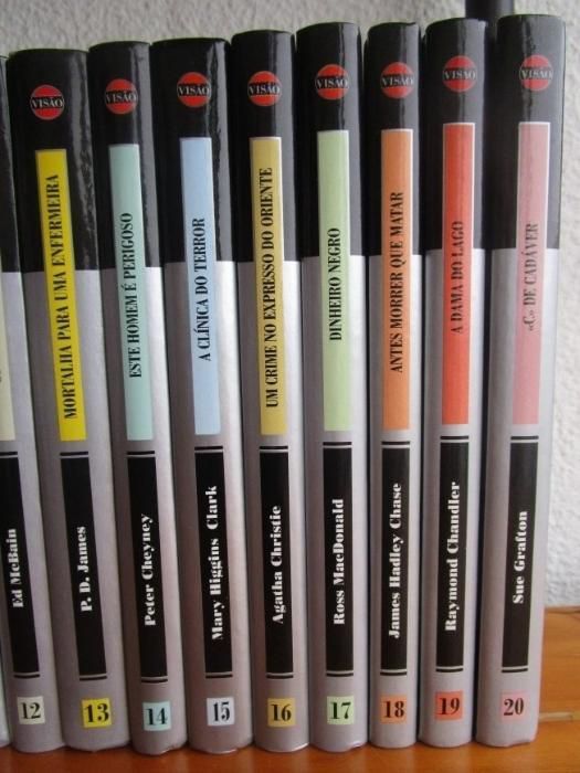 Coleção completa "Coleção Lipton - Mestres Policiais" 20 Livros
