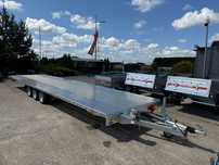 Laweta trzyosiowa Temared Car 8.5x2.1 o DMC3.5T LOHR,NAJAZDY ALU 2AUTA