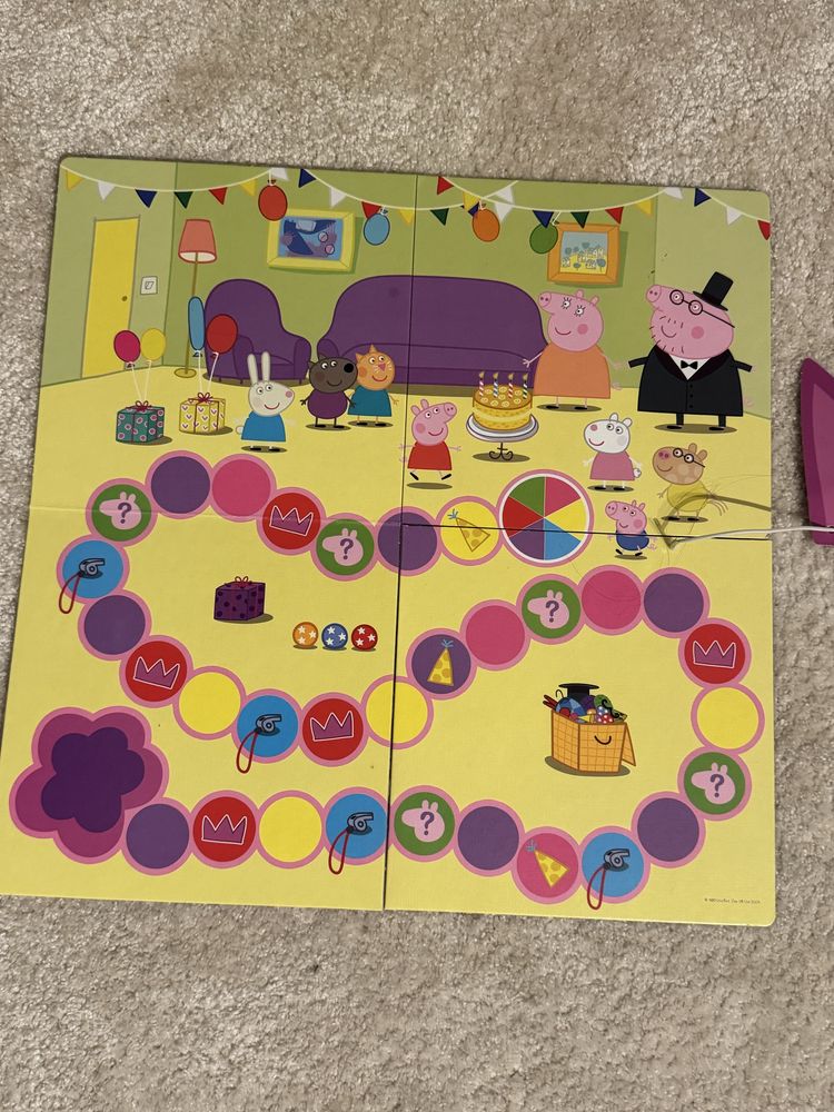 Peppa gra planszowa  Peppa time  party