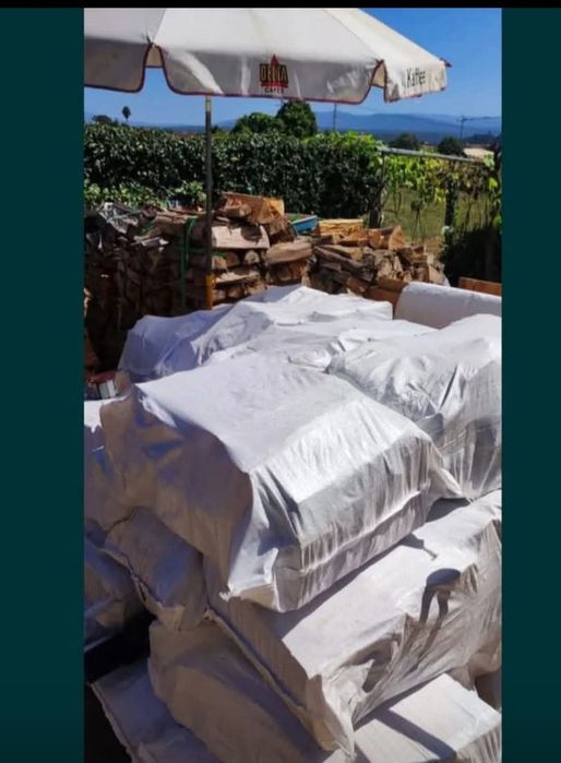 Lenha seca eucalipto