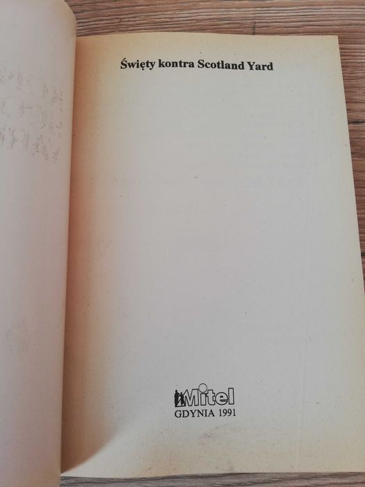 Leslie Charteris "Święty" 2 sztuki