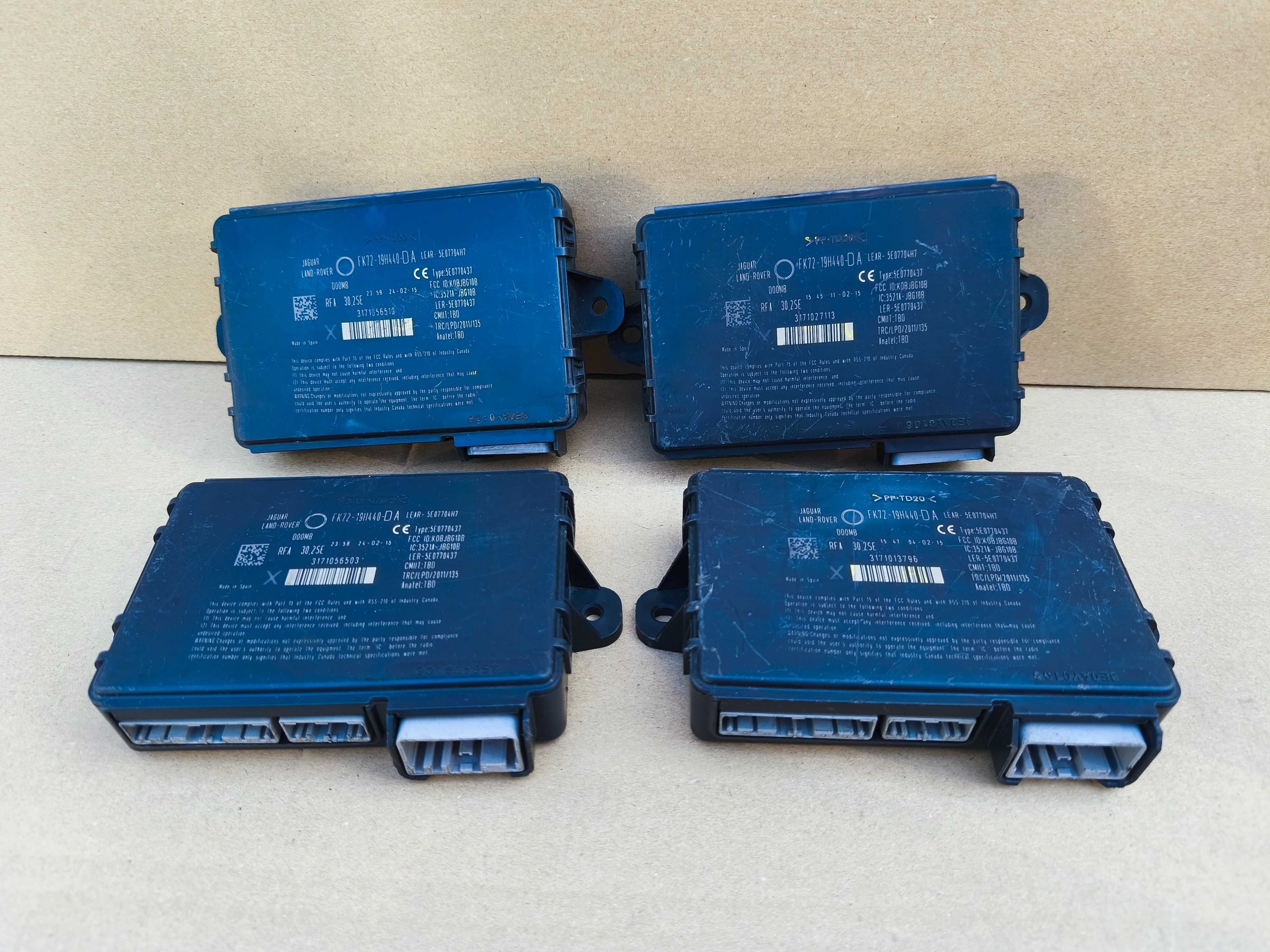 Land Rover Range Rover Jaguar Moduł keyless sterownik FK72-19H440-DA