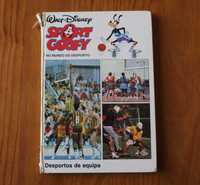 Livro Walt Disney "SPORT GOOFY" - Desportos de equipa (1983)