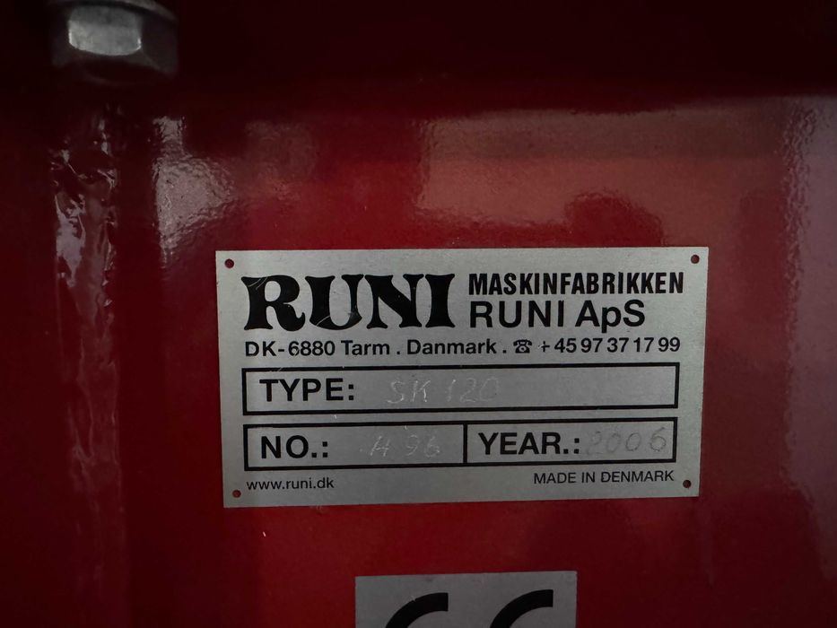 RUNI SK120 – Prasa ślimakowa do styropianu EPS (kompaktownica)