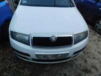 SKODA FABIA I LIFT biała 1026 maska silnika zderzak pas przedni chłodnica belka lampa błotnik