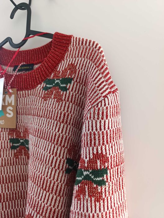 Camisola laços de Natal