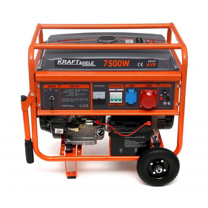 Agregat Prądotwórczy Generator Prądu 230/400V 3-fazowy 7,5kw Sklep