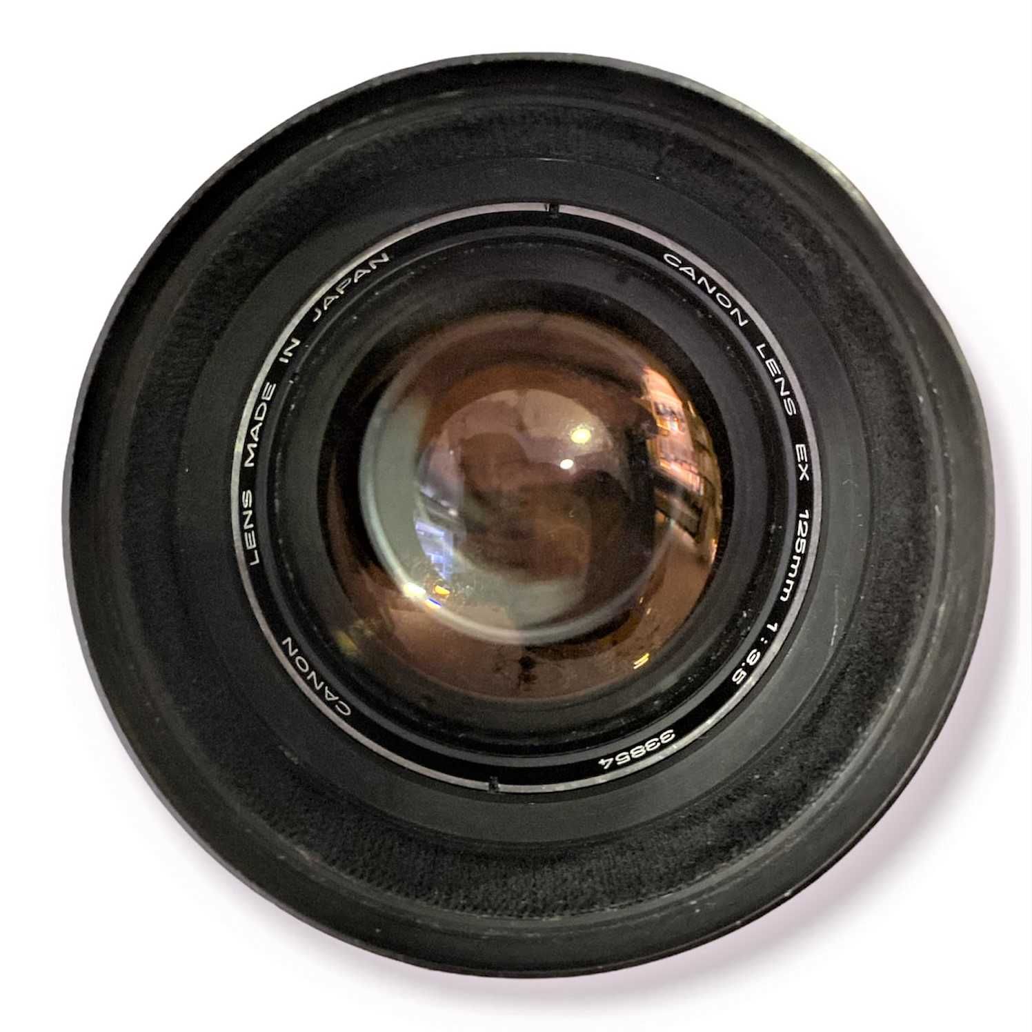 Objectiva Canon Lens EX 125mm 13.5