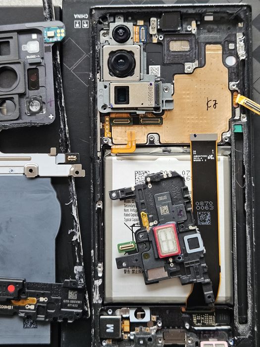 Камера Samsung Galaxy NOTE 20 ULTRA, запчастини самсунг ноут 20 ультра