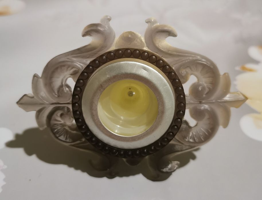 Глазок дверной с декоративной планкой,  СССР.