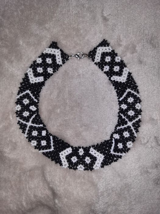 Силянка, чокер, намисто з бісеру