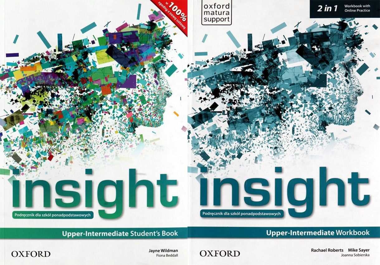 Insight UPPER-INTERMEDIATE komplet SB + WB online /nowe