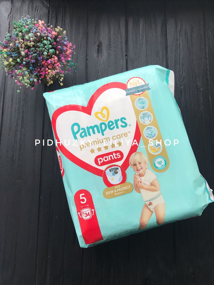 Трусики Pampers premium care Pants 5