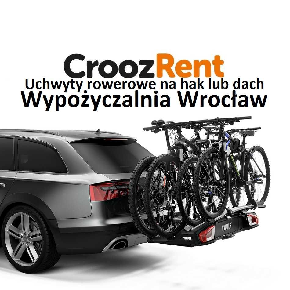 Wypożyczenie, bagażnik rowerowy na hak Thule VeloSpace XT3 XT4 Wrocław