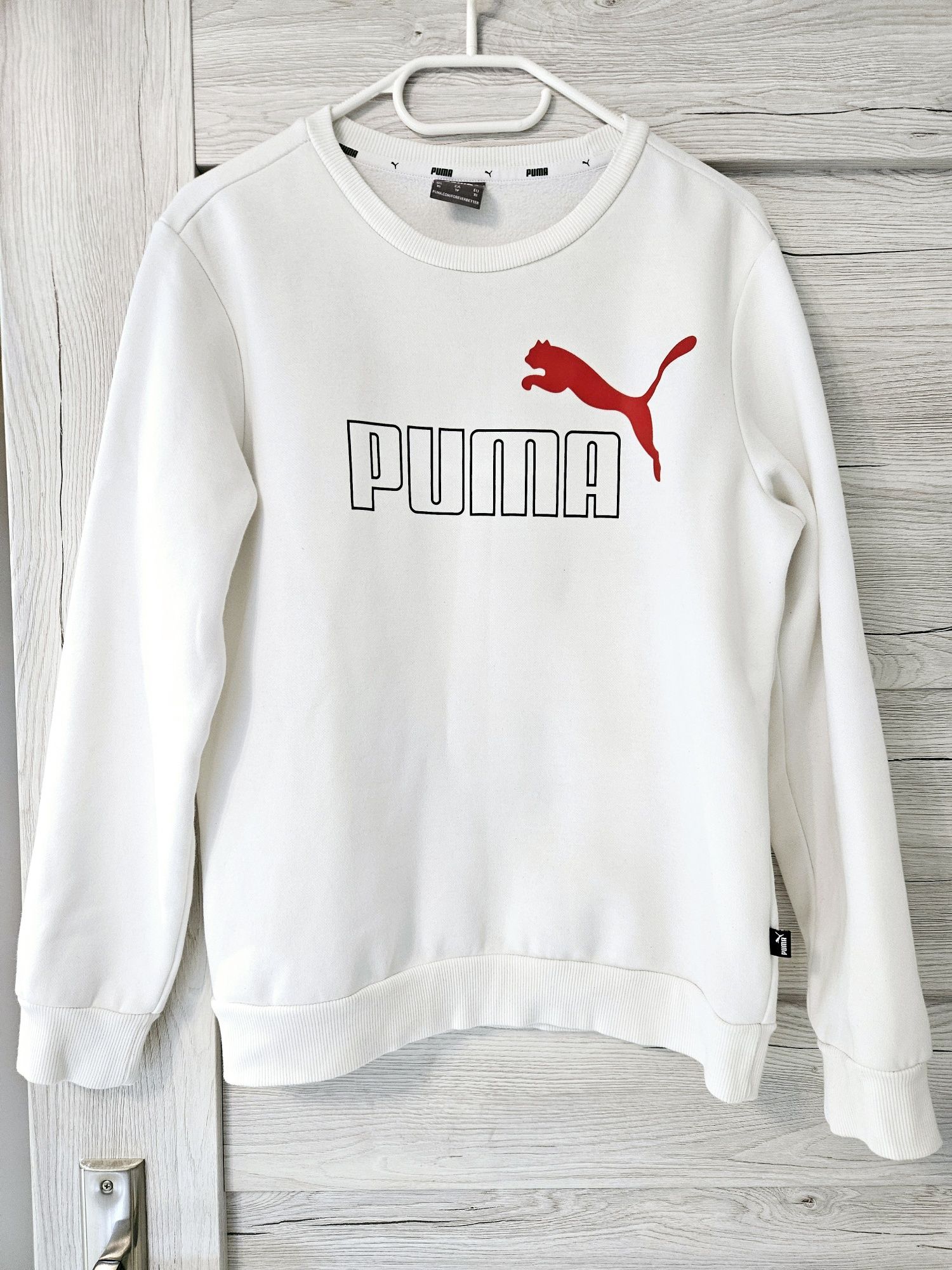 Męska bluza puma biała XS