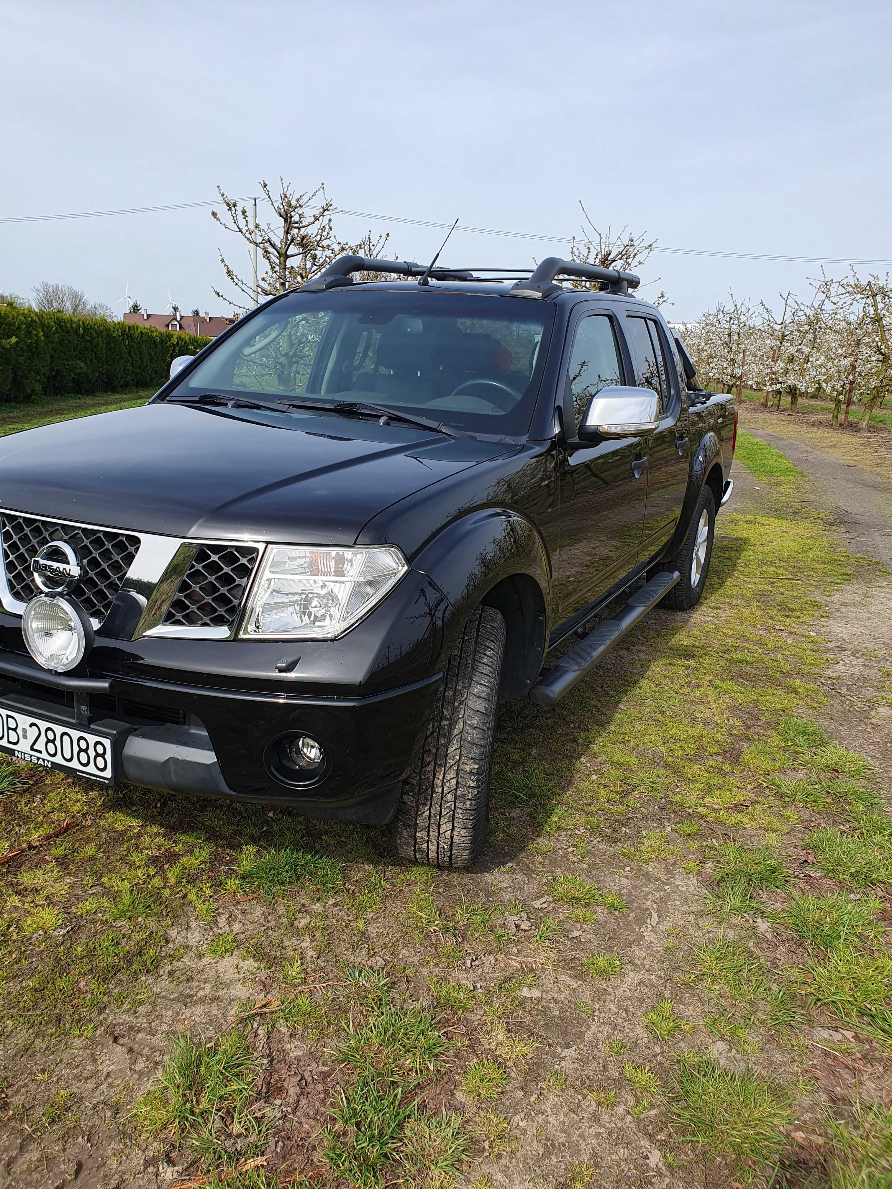 Nissan Navara 2,5 D 4x4 klima Nawigacja Skóra Automat Salon Polska