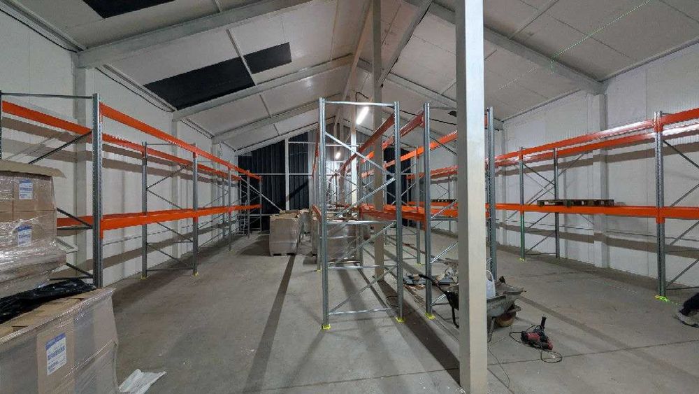 Стелажі палетні Стеллаж складской паллетный