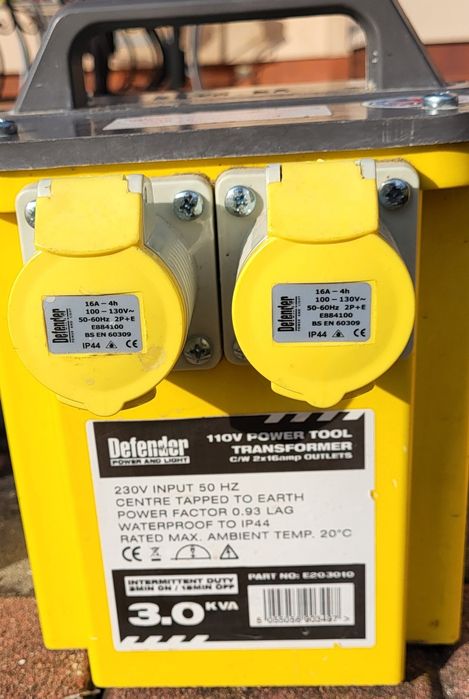 Transformatory 110v