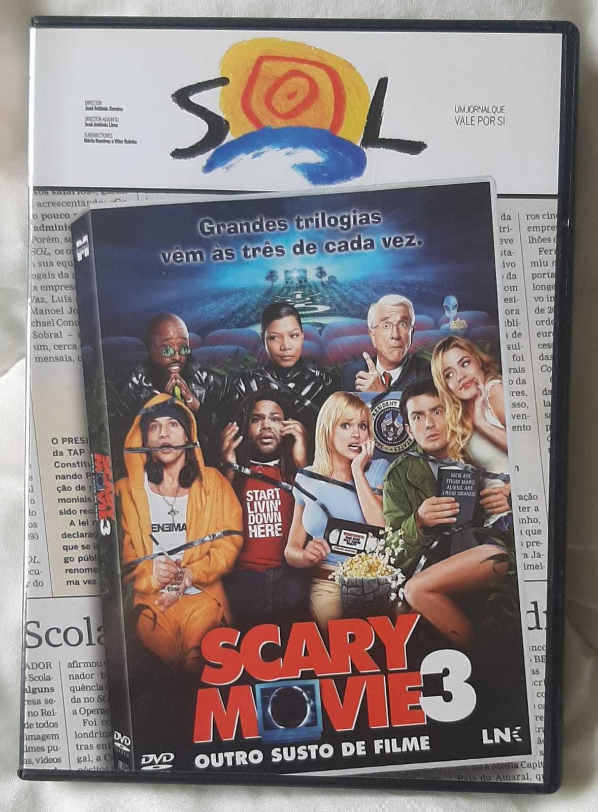 DVD  Lassie, Scary Movie, Chocolate, Os condenados de Shawshank, Birth