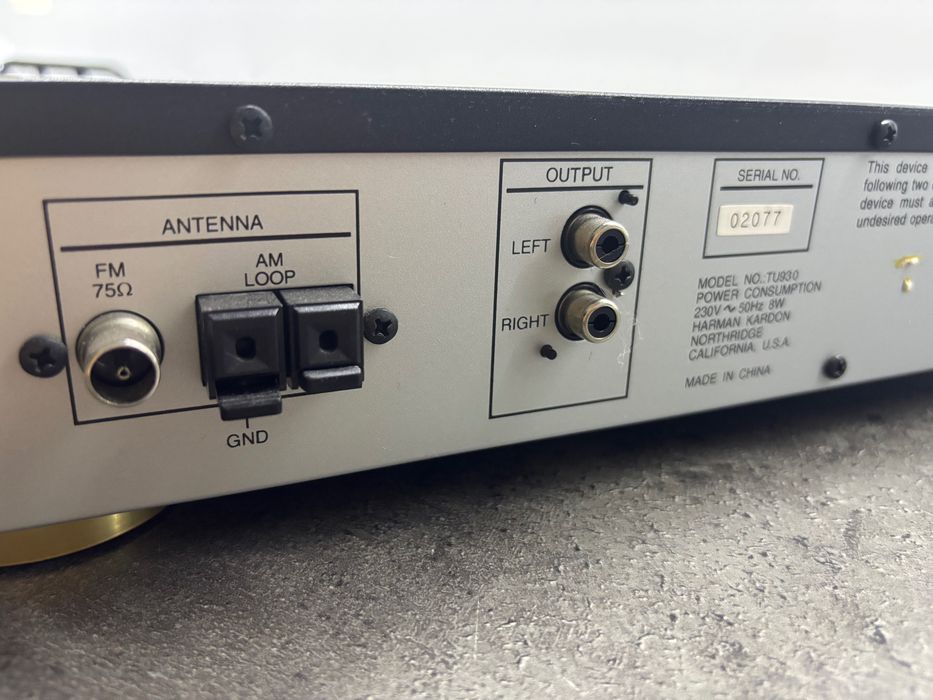 Tuner harman kardon TU930