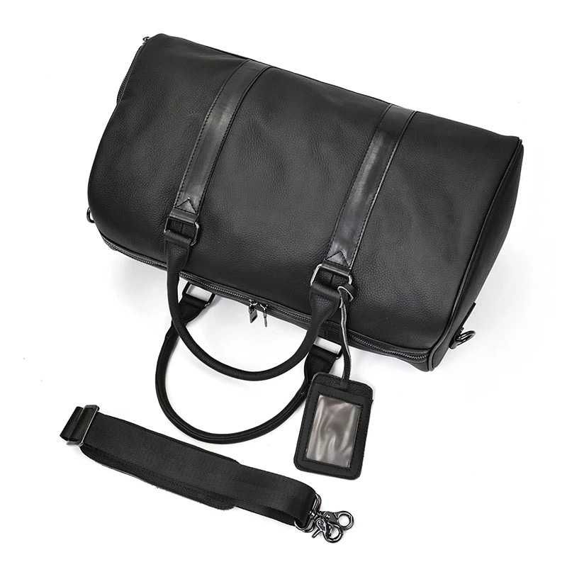 Torba skórzana podróżna 45cm z PRAWDZIWEJ SKÓRY opcja z personalizacją