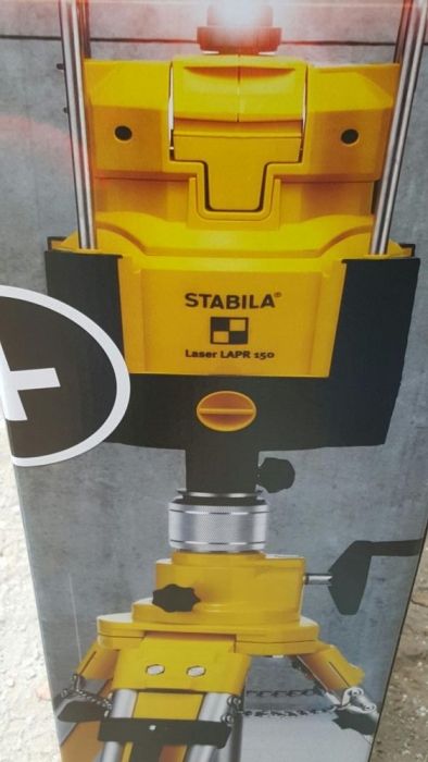Niwelator, laser rotacyjny z odbiornikiem LAPR-150 STABILA. Wypożyczę