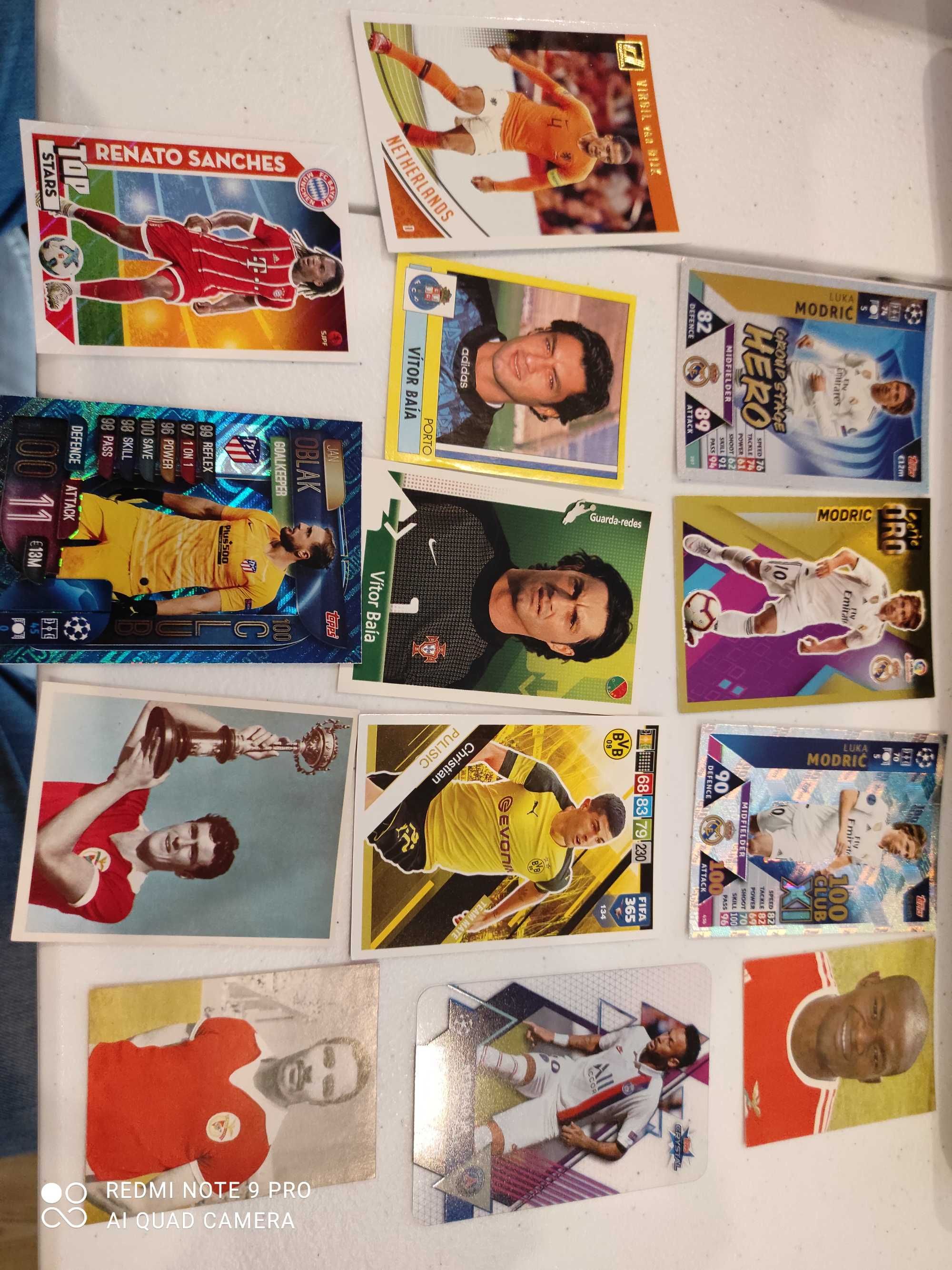 Cards e cromos de craques da bola 2