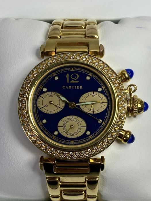 Cartier pasha gold 18