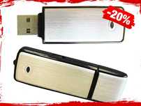 Profesjonalny  DYKTAFON Podsłuch Pendrive Szpiegowski 8GB USB | -20%