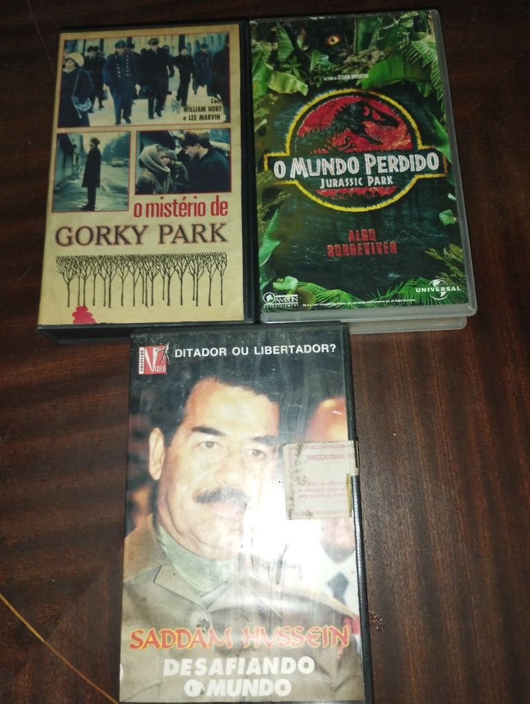 3 filmes VHS originais