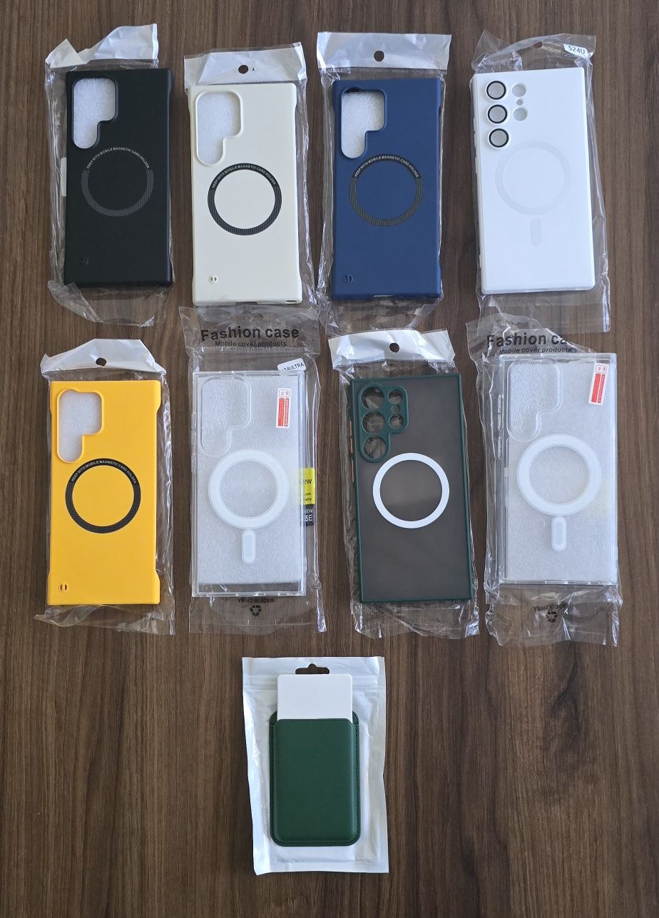 Etui Samsung Galaxy S24 Ultra + etui na karty, dokumenty