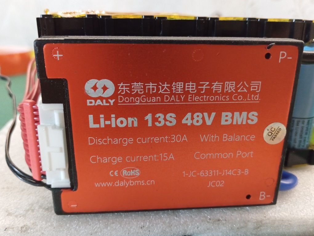 Bateria de lítio 48v 13s 6p