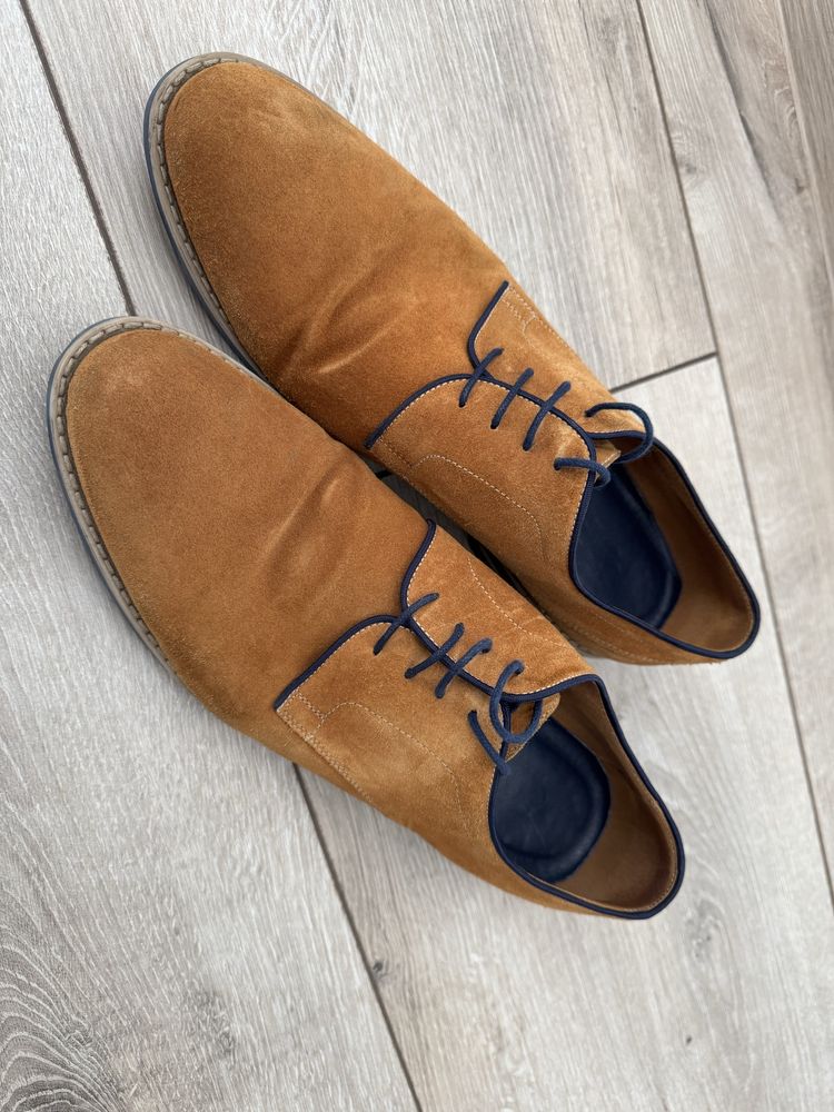 Eleganckie zamszowe buty Ochnik