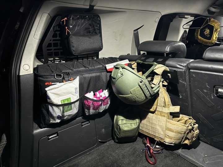 Toyota FJ Cruiser Сумка органайзер в багажник