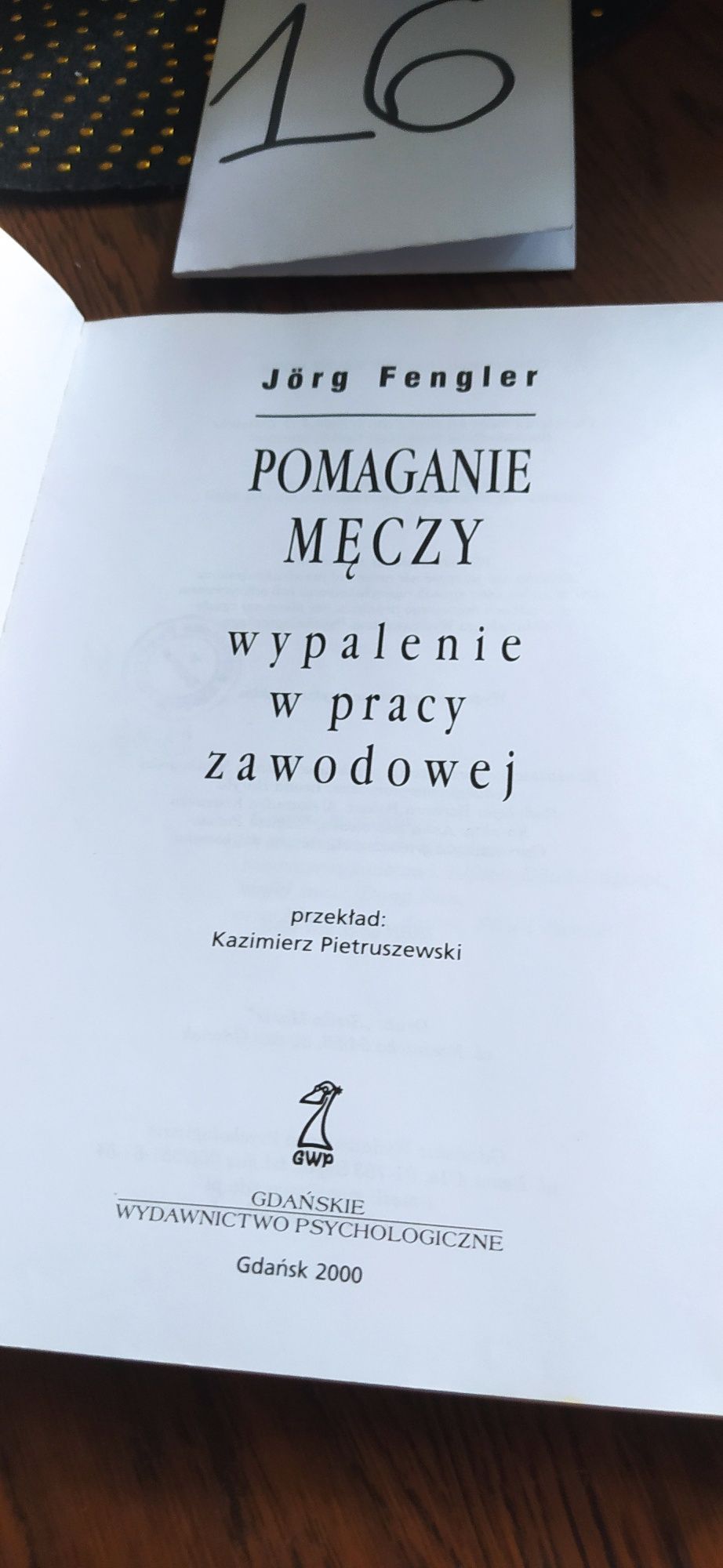 Pomaganie Męczy Jörg Fengler