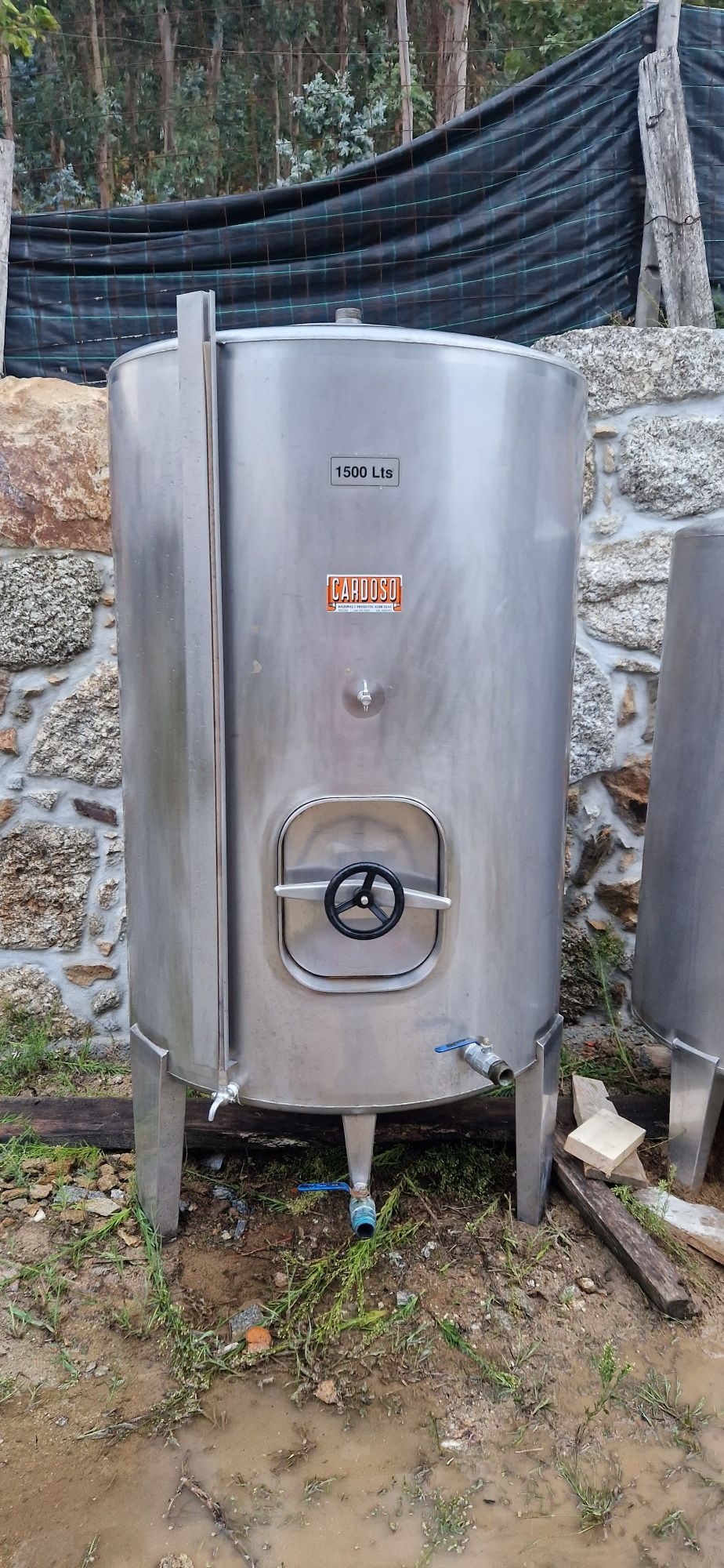 Cubas de inox para vinho