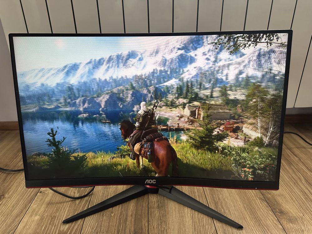 Monitor AOC C24G2 24 cale 165HZ 1ms Full HD do gier