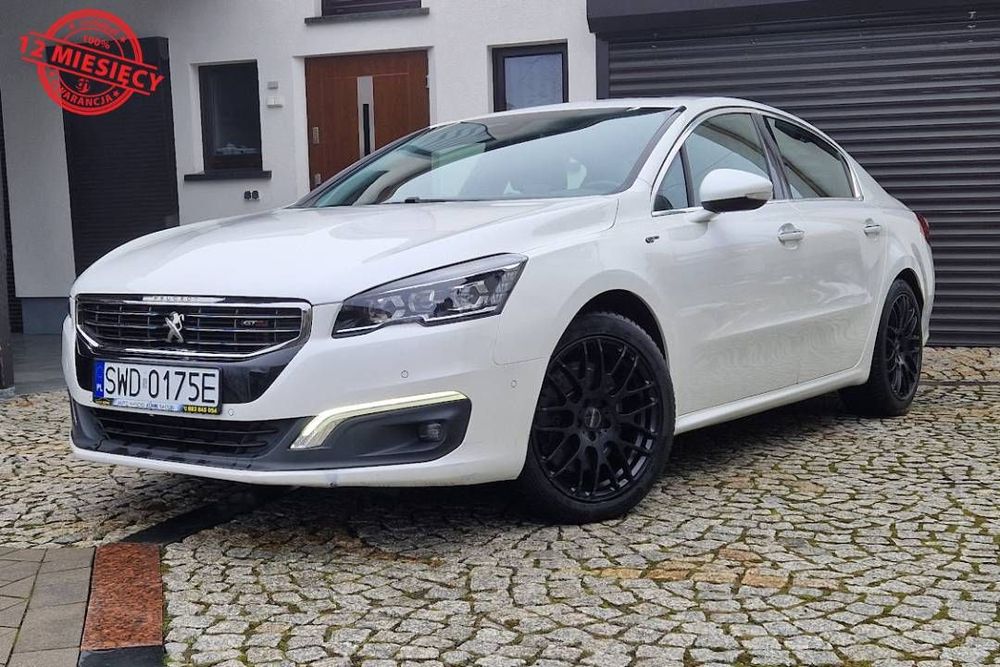 Peugeot 508 180 KM, Automat, Full Led, NAVI, Kamera, Serwis, Gwarancja