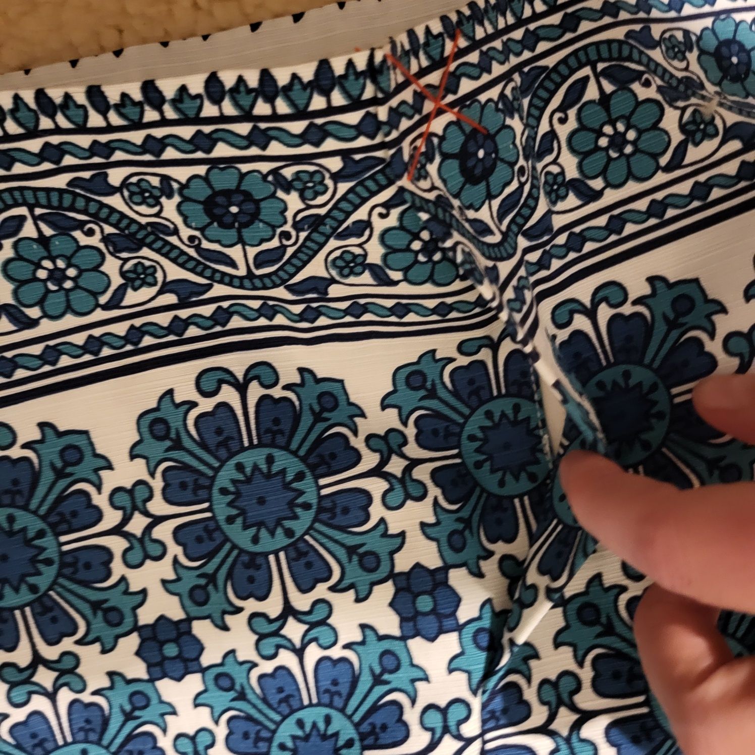 Nowa spodnica marki Boden unikat Mozaika r.44 bawełna