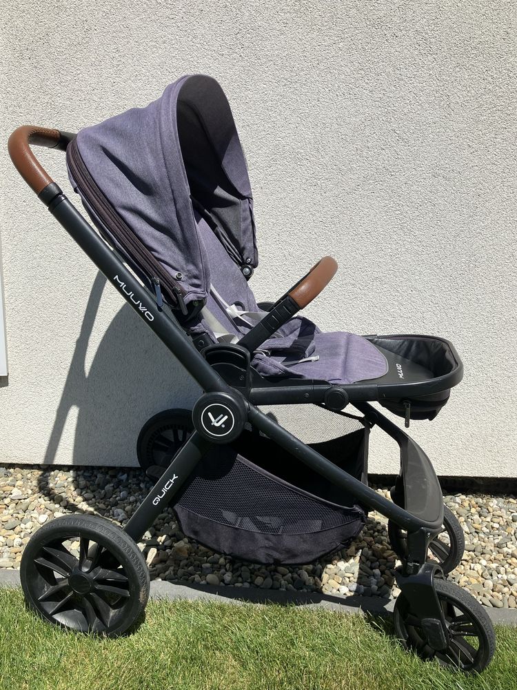 Wózek Muuvo Quick 2.0 Carbon Graphite 2w1