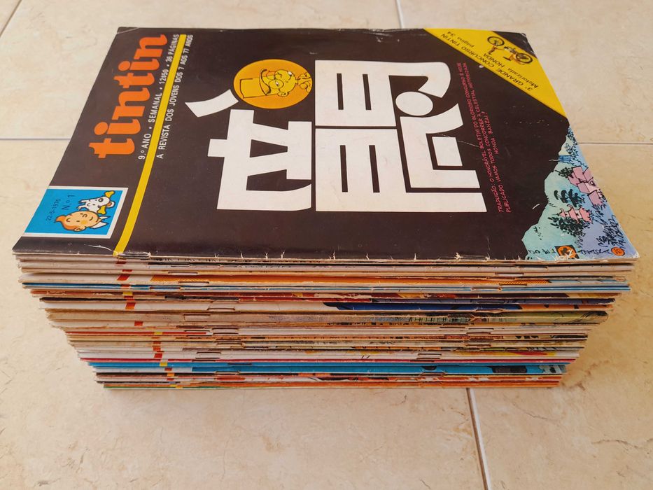 Revista Tintin 9º Ano 1 a 52 (Ano completo)
