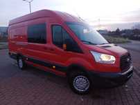 Ford Transit  Brygadówka | 7 - osobowy | Salon Polska | FV VAT 23%