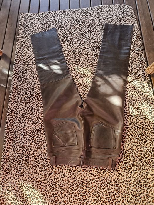 Шкіра буйвола, штани фірми Dakota,унісекс ,size30