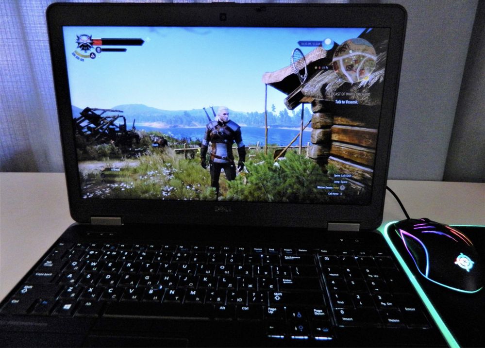 Игровой ноутбук i7 Dell FullHD видеокарта 2Gb AMD GTA5 Cs Go WoT
