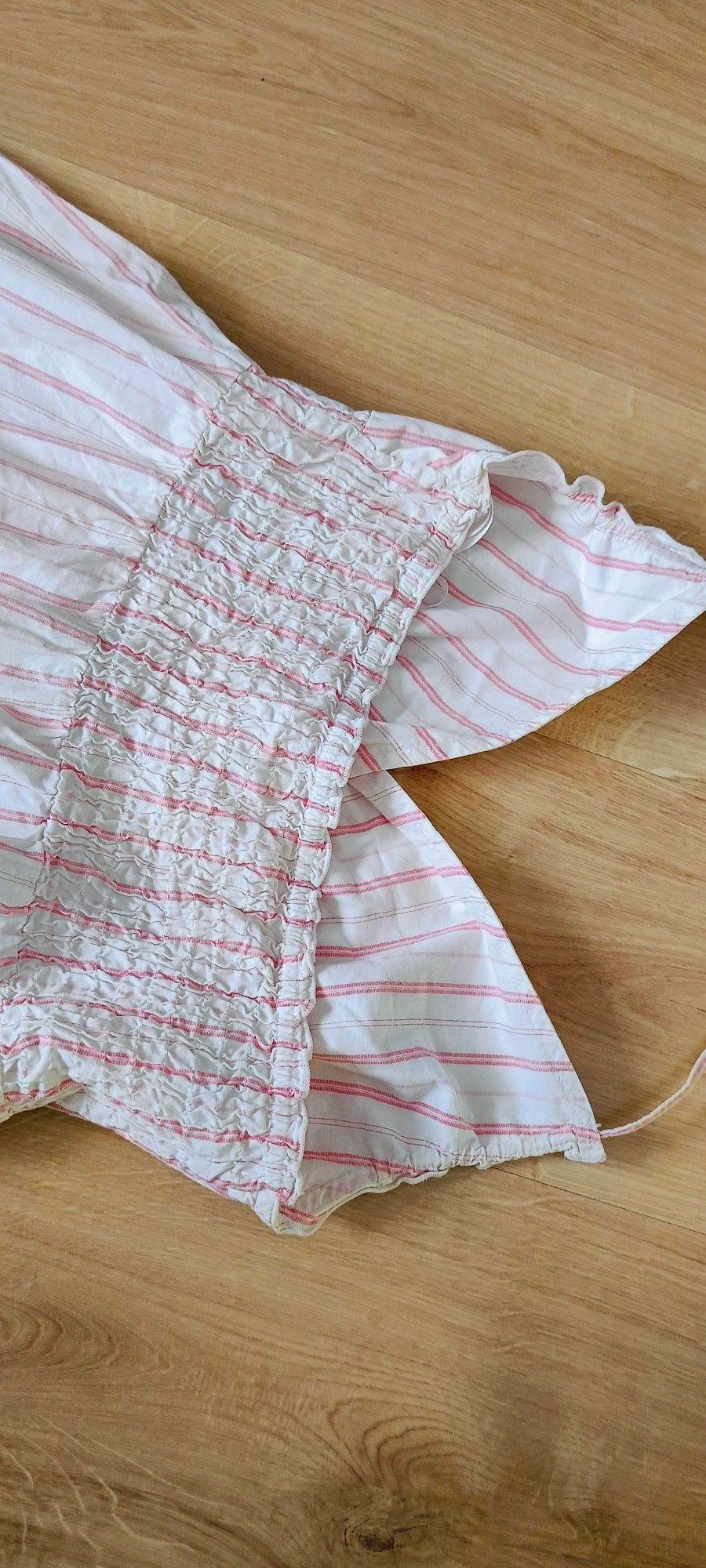Letnia sukienka boho, sukienka MIDI, sukienka wiązana na szyi