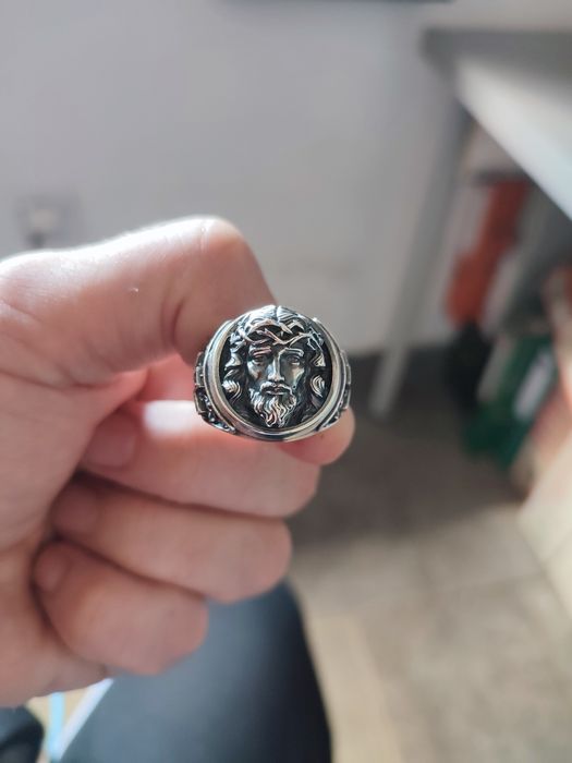 Sygnet męski srebrny